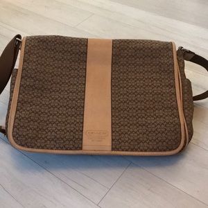 Coach baby/laptop bag
